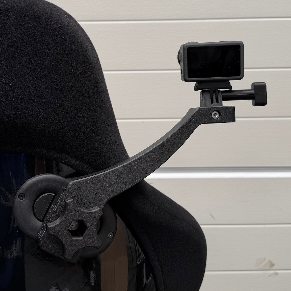 GoPro Mount for Recaro Pole Position - V7 - for Left Seat