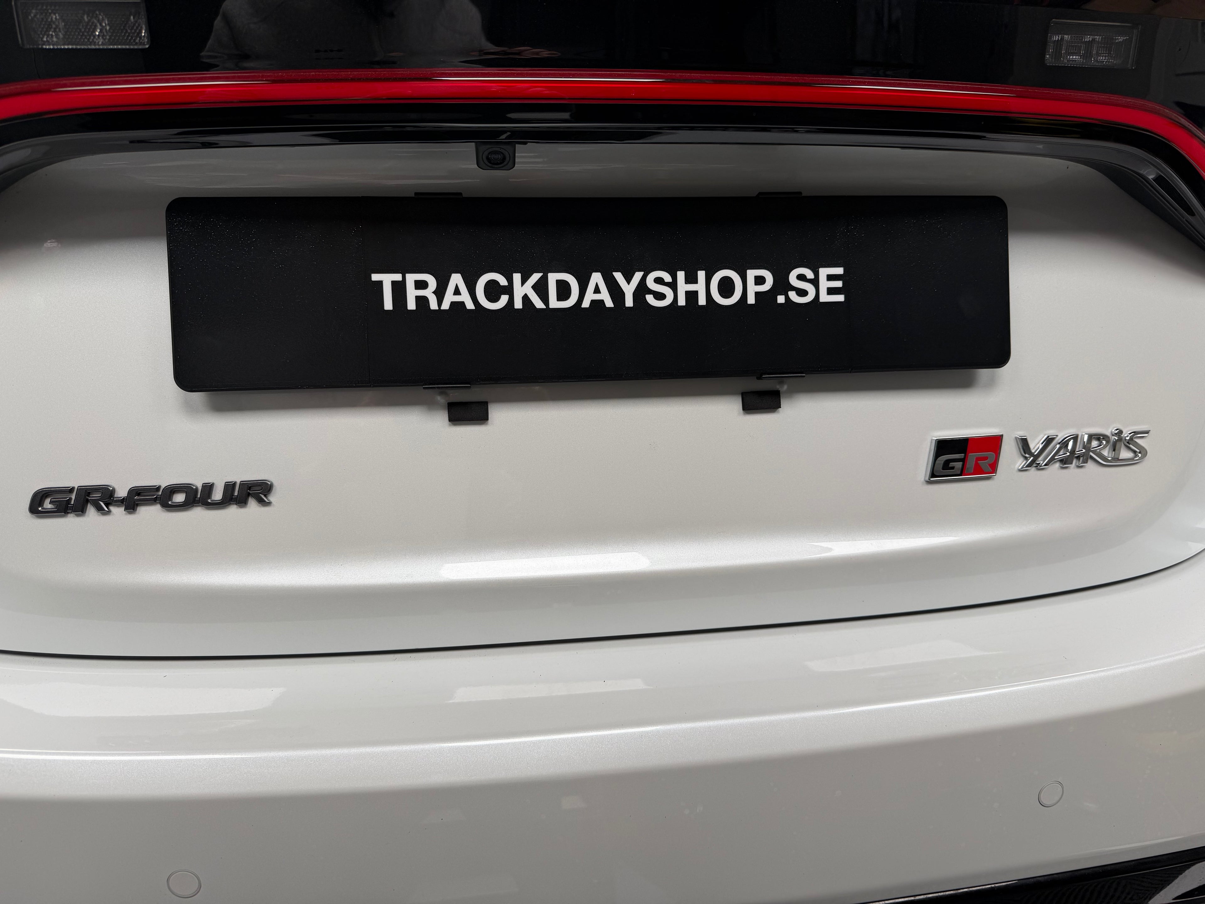 Magnetic License Plate Holder for GR Yaris GEN 2 (EU plate)