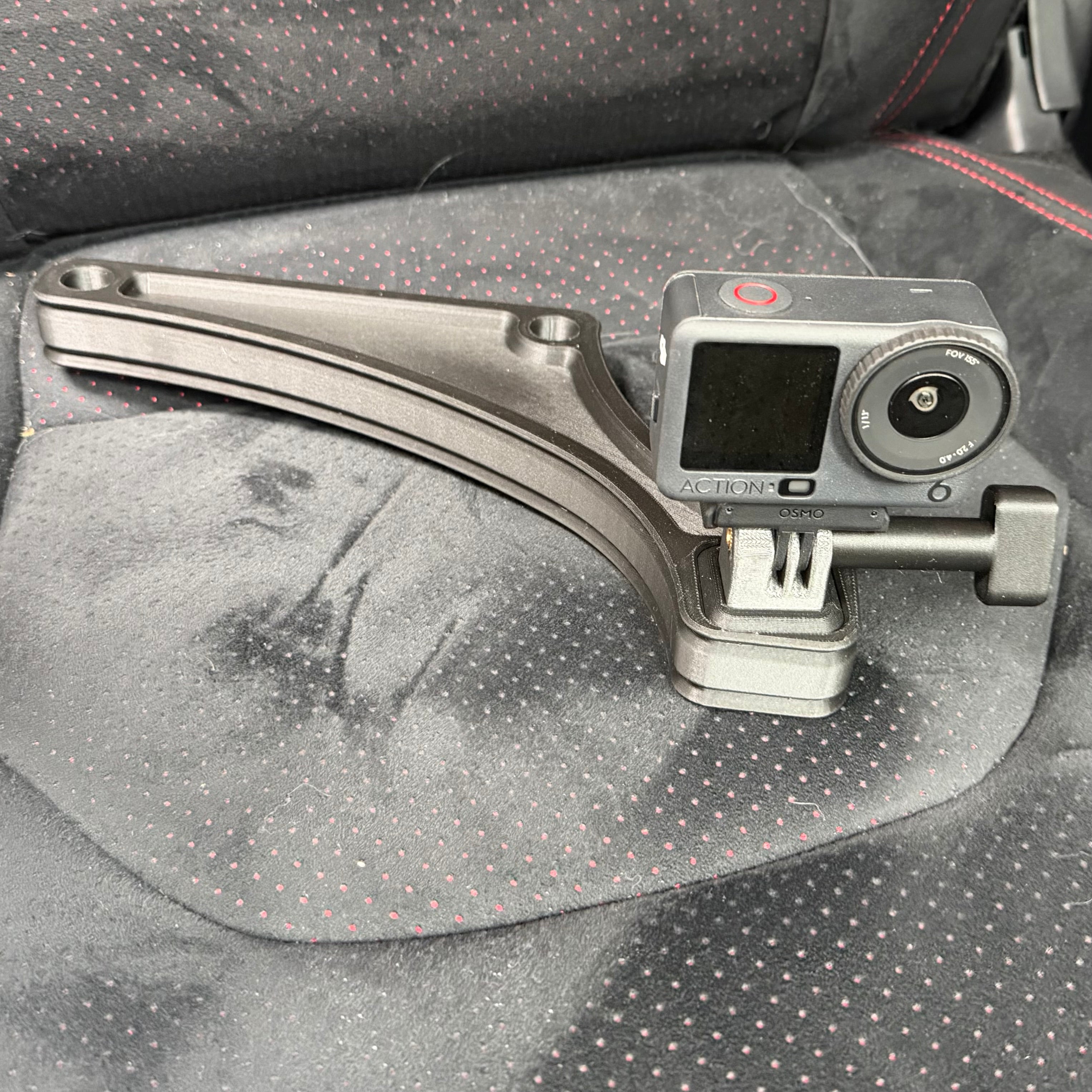GoPro Headrest Camera Mount for Toyota GR Yaris (Gen 1 & Gen 2). Version 8.