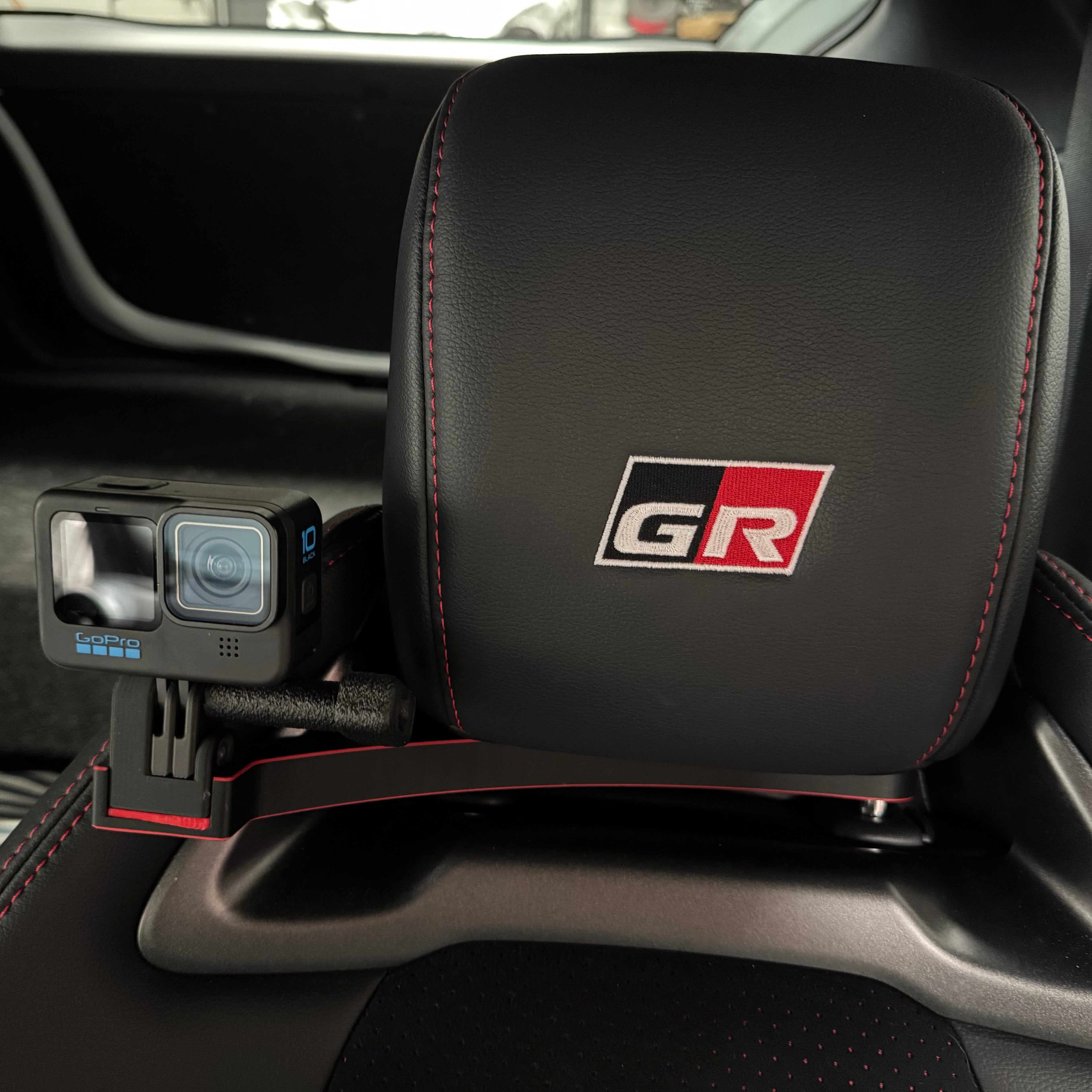 GoPro Headrest Camera Mount for Toyota GR Yaris (Gen 1 & Gen 2). Version 6.