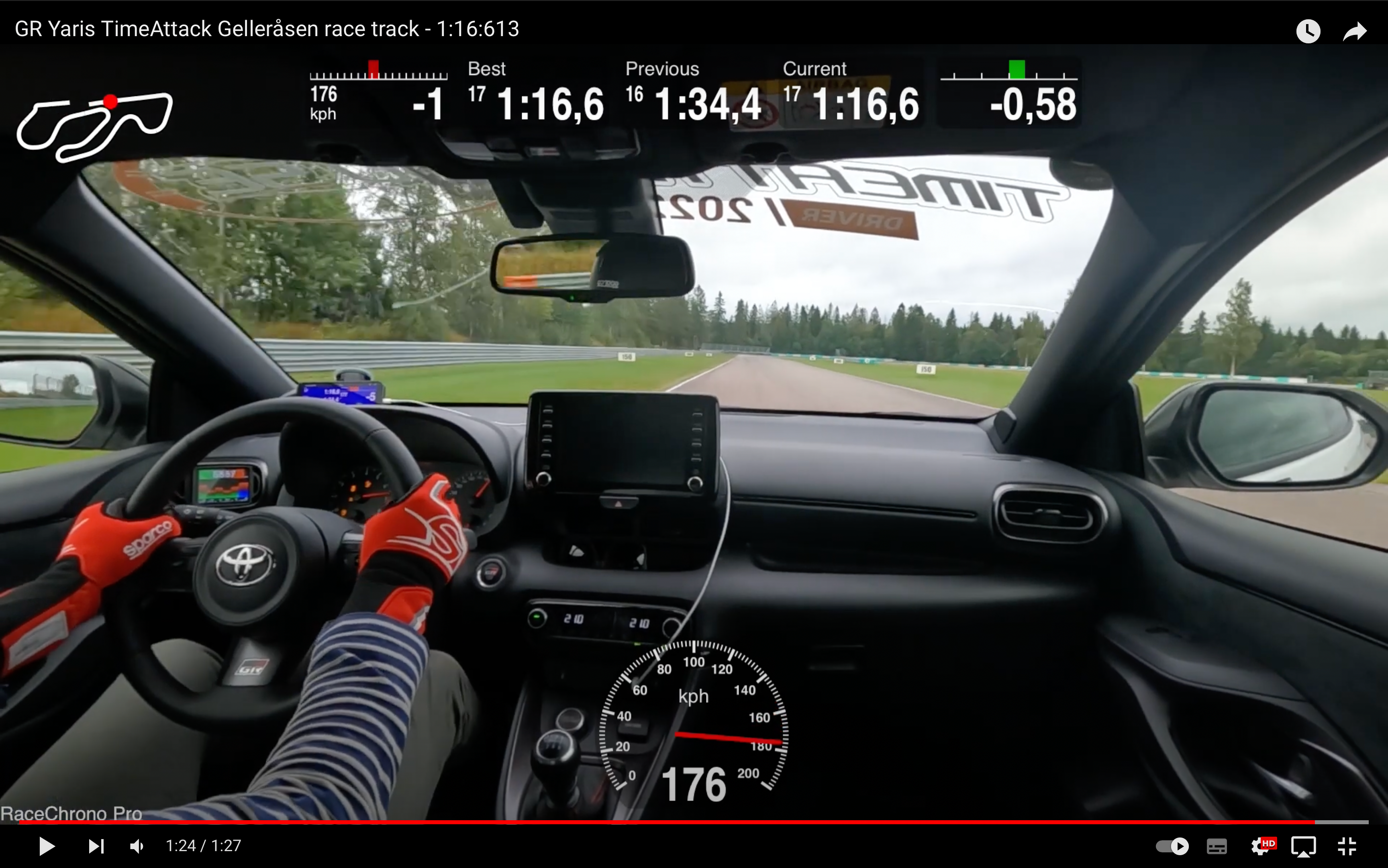 GoPro Headrest Camera Mount for Toyota GR Yaris (Gen 1 & Gen 2). Version 6.